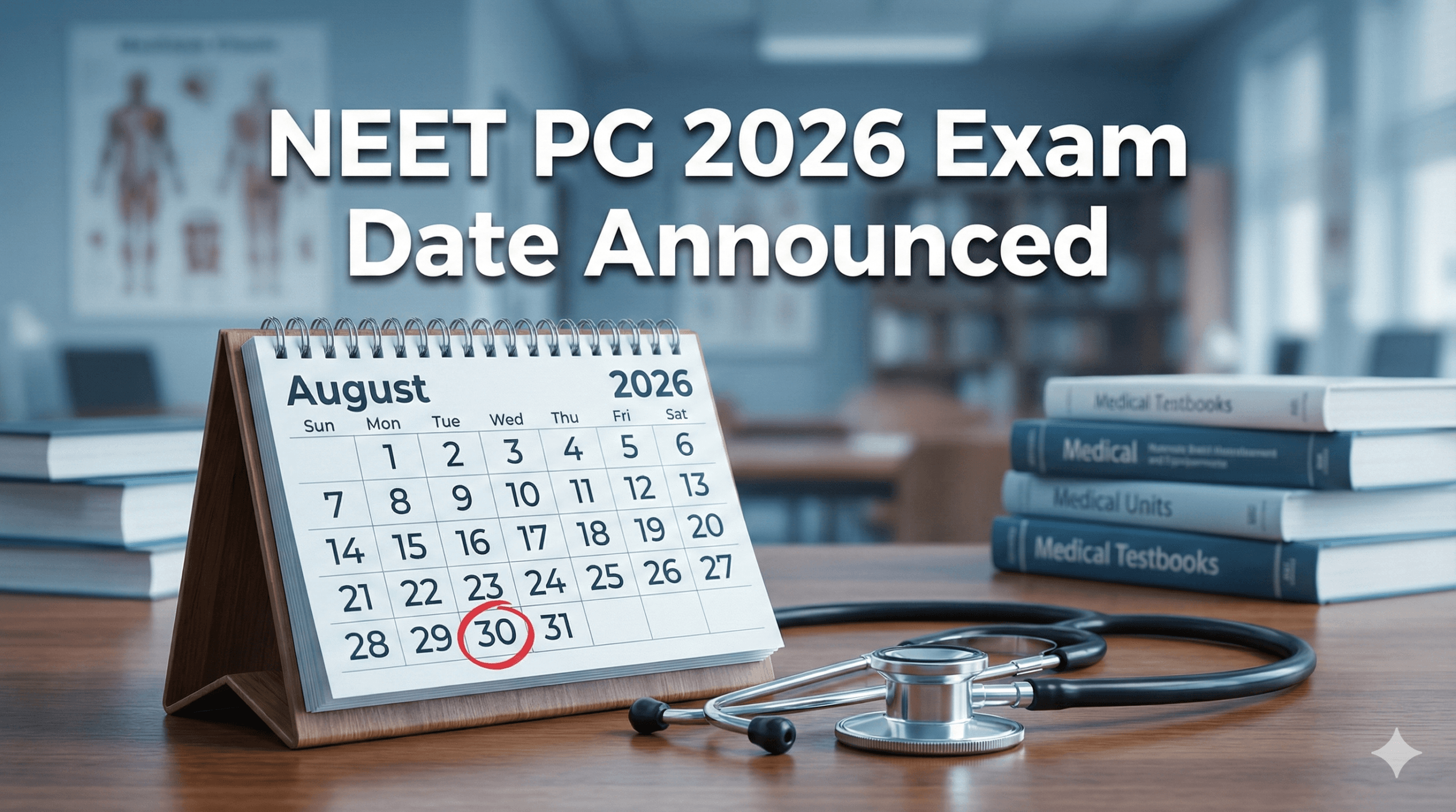 NEET PG 2026 Exam Date Announced: Official Schedule & Internship Cut-off
